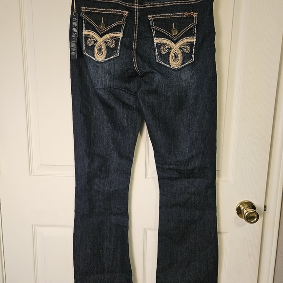 Seven7 bootcut jeans size10..nwt..darkwash..nice looking jean - Picture 11 of 16